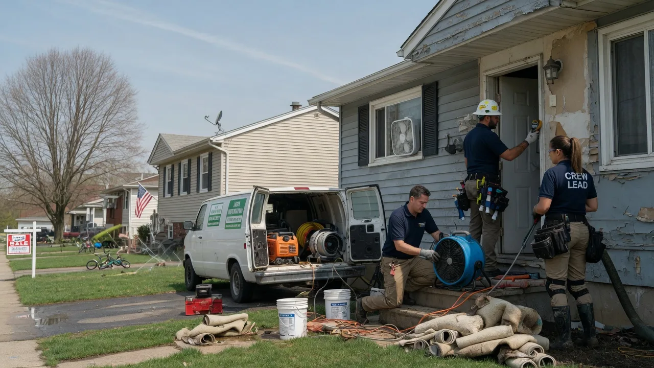 Flood Cleanup in Rockfall, CT near me